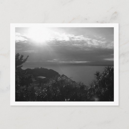 Enoshima en de Stille Oceaan Briefkaart (Voorkant)