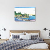 Enoshima in de provincie Sagami Canvas Afdruk (Insitu (Slaapkamer))