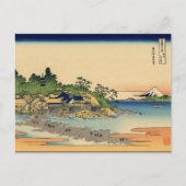 Enoshima in de provincie Sagami (door Hokusai) Briefkaart (Voorkant)