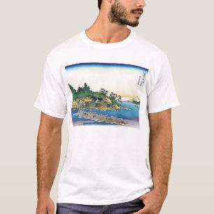 Enoshima in de provincie Sagami T-shirt