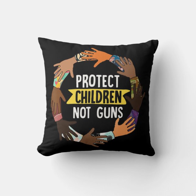 Enough End Gun Violence Awareness Day Wear Orange Kussen (Voorkant)