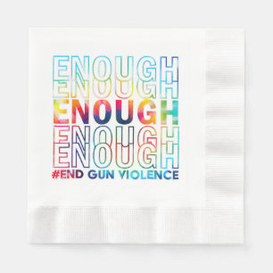 Enough End Gun Violence Awareness Day Wear Orange Servet