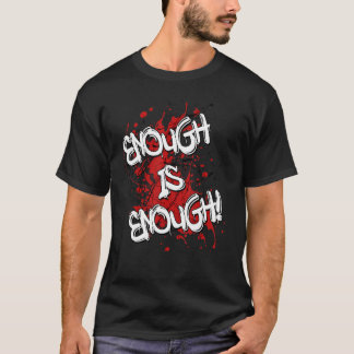 Enough is Enough Cost of Living Crisis Protest Pov T-shirt