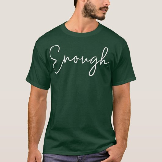 Enough shirt End Gun Violence Gun Control (Voorkant)