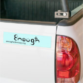 ENOUGH Unity ticker Bumpersticker (Op Truck)