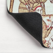 Enquête met zijn werknemers muismat (Hoek)