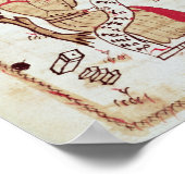 Enquête met zijn werknemers poster (Hoek)