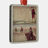 Enquêtes, c.1590 metalen ornament (Rechts)