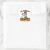 Enquêtes Vierkante Sticker (Tas)