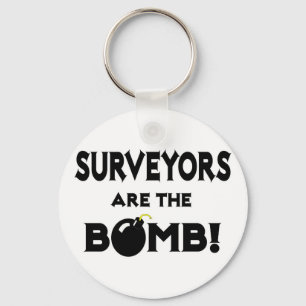 Enquêtes zijn de bommen! sleutelhanger