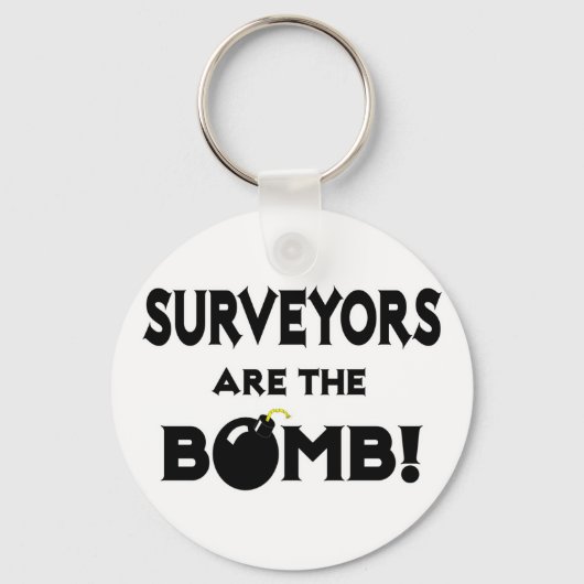 Enquêtes zijn de bommen! sleutelhanger (Voorkant)
