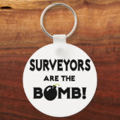 Enquêtes zijn de bommen! sleutelhanger (Voorkant)