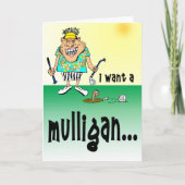 Enraged Golfer Kaart (Voorkant)