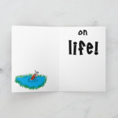 Enraged Golfer Kaart (Binnen)