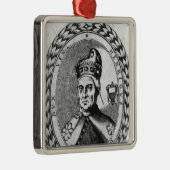 Enrico Dandolo Metalen Ornament (Rechts)