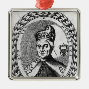 Enrico Dandolo Metalen Ornament