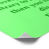 enrico fermi quote poster (Hoek)