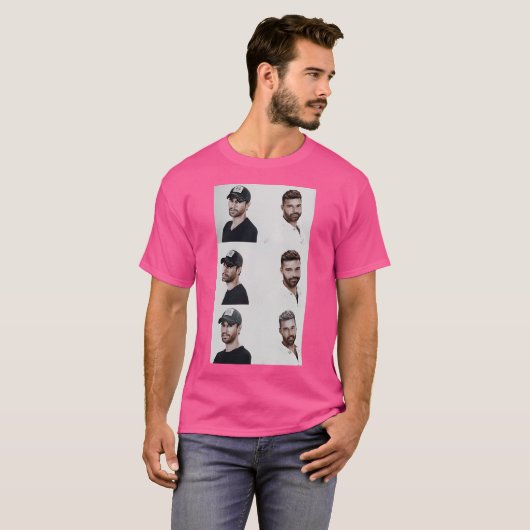 Enrique Iglesias Ricky Martin T-shirt (Voorkant volledig)
