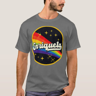 Enriqueta regenboog in ruimte stijl t-shirt
