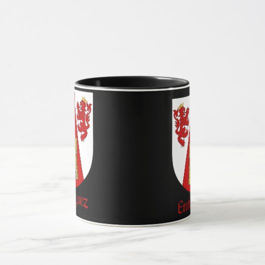 Enriquez Family Shield Mok (Midden)