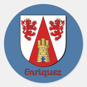 Enriquez Family Shield Stickers
