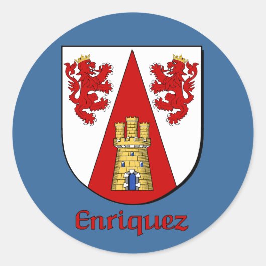 Enriquez Family Shield Stickers (Voorkant)