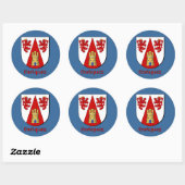 Enriquez Family Shield Stickers (Vel)