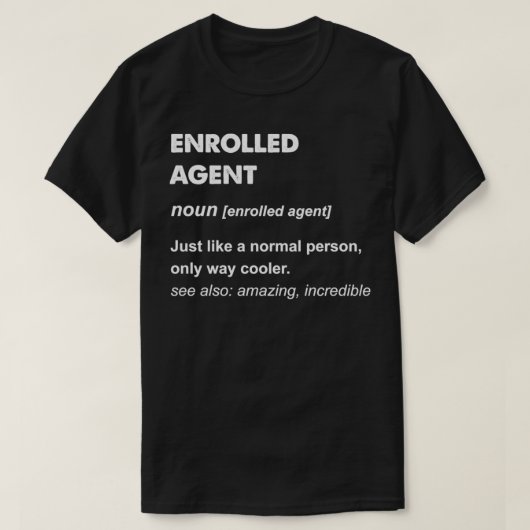 Enrolled Agent Pullover (Design voorkant)