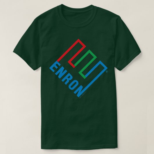 Enron Retro  T-shirt (Design voorkant)