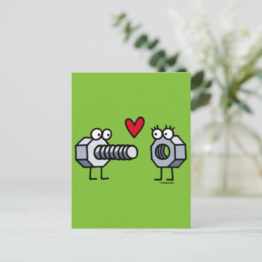 Enrosque Briefkaart (Staand voorkant)