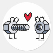 Enrosque Ronde Sticker (Voorkant)