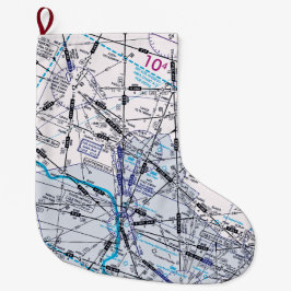 Enroute Lage Hoogtekaart Grote Kerstsok