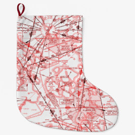 Enroute Lage Hoogtekaart Grote Kerstsok