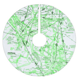 Enroute Lage Hoogtekaart Kerstboom Rok