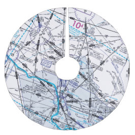 Enroute Low Altitude Aviation Chart Kerstboom Rok