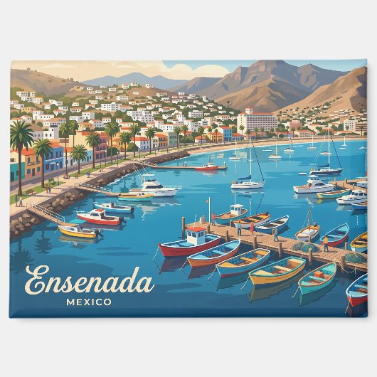Ensenada Mexico Magneet (Voorkant)