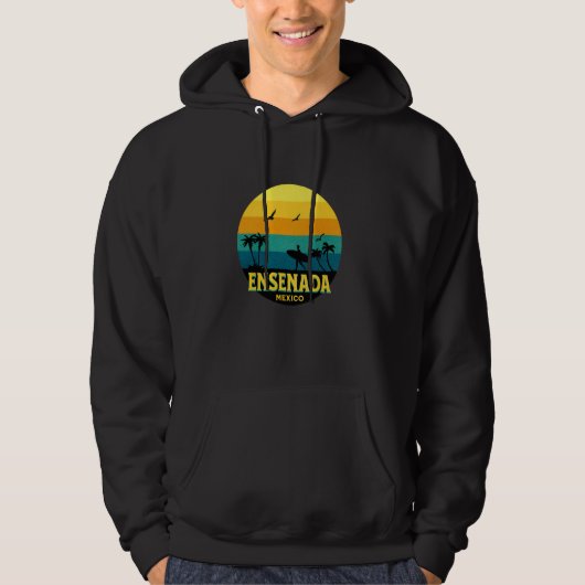 Ensenada Mexico Souvenir Ensenada Hoodie (Voorkant)