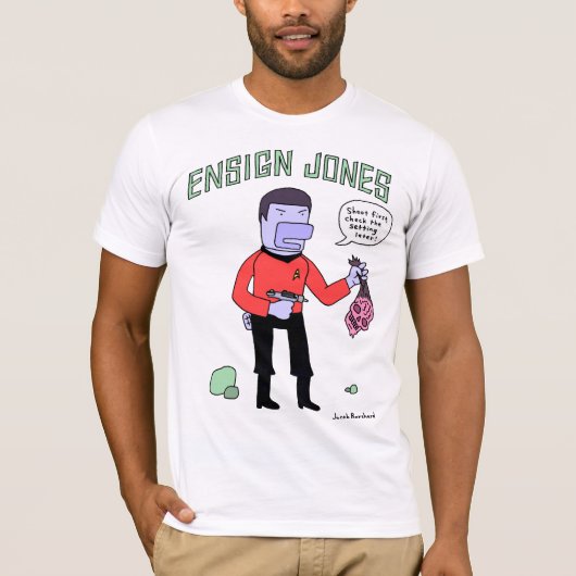 Ensign Jones w/Signature T-shirt (Voorkant)
