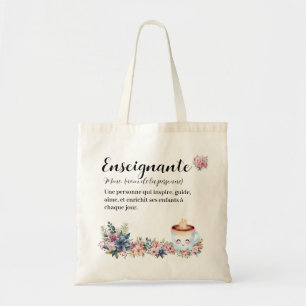 Ensignante aanpasbare franse canvas tas