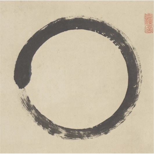 Enso by Taido Shufu Sticker (Voorkant)