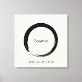 Enso Circle Canvas Afdruk (Voorkant)