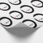 Enso Circle en Brother Calligrafie Cadeaupapier (Hoek)