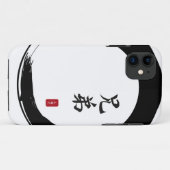 Enso Circle en Brother Calligrafie Case-Mate iPhone Case (Achterkant (horizontaal))