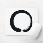 Enso Circle Zen Calligrafie Muismat (Met muis)