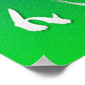 Enso cirkel en Zen wijsheid door Ryokan Poster (Hoek)