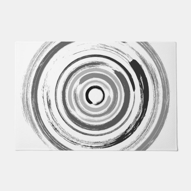 Enso-cirkels - Zen-cirkels #1 Deurmat (Voorkant)
