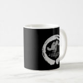 Enso, Japanse Cirkel met Mu Kanji, Nergens Koffiemok (Voorkant rechts)