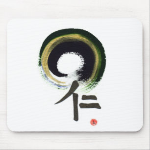 Enso - Kanji voor welwillendheid Muismat