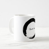 Enso met enkel zijn koffiemok (Voorkant links)