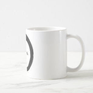 Enso met enkel zijn koffiemok